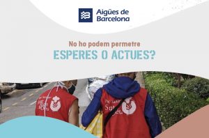Aigües de Barcelona s’uneix a la campanya del Parc Sanitari Sant Joan de Déu per atendre persones en risc d’exclusió social arran de la covid-19