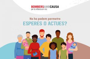 Bombers amb Causa col·labora amb la campanya solidària del Parc Sanitari Sant Joan de Déu