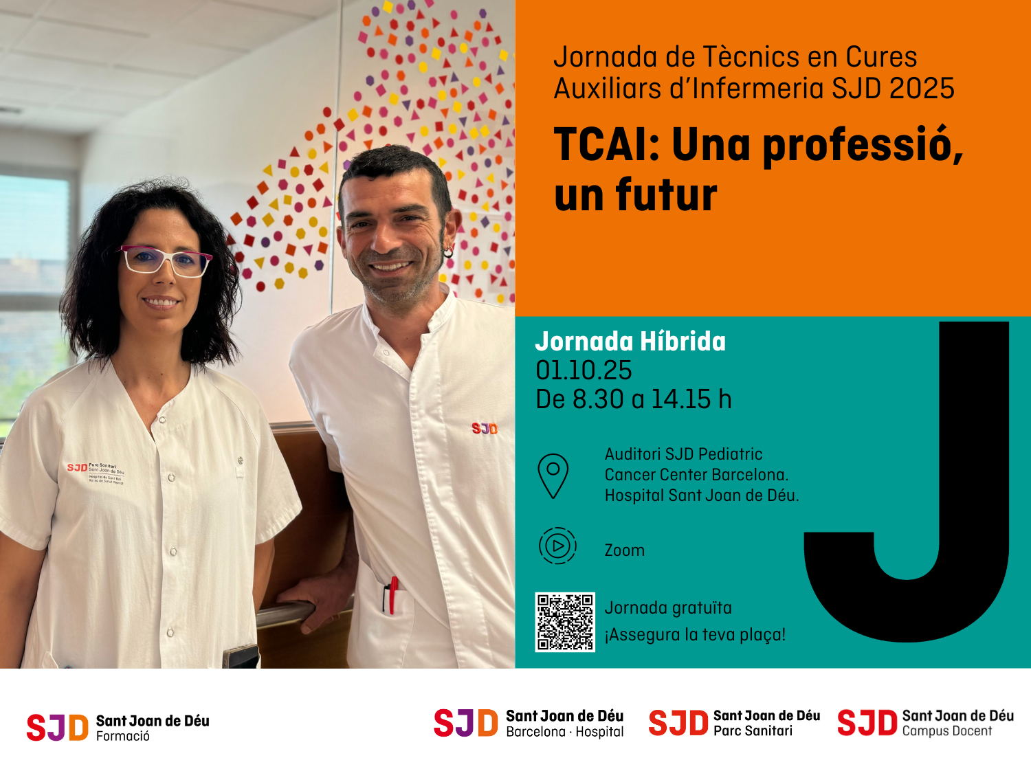 Parc Sanitari Sant Joan de Déu Jornada Tècnics en Cures Auxiliars d'Infermeria