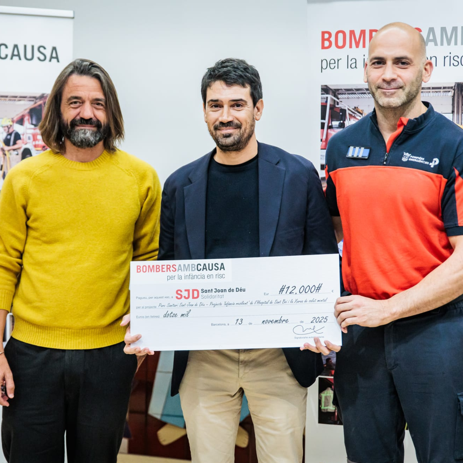 El projecte ‘Infància resilient’, beneficiari del calendari solidari Bombers amb Causa