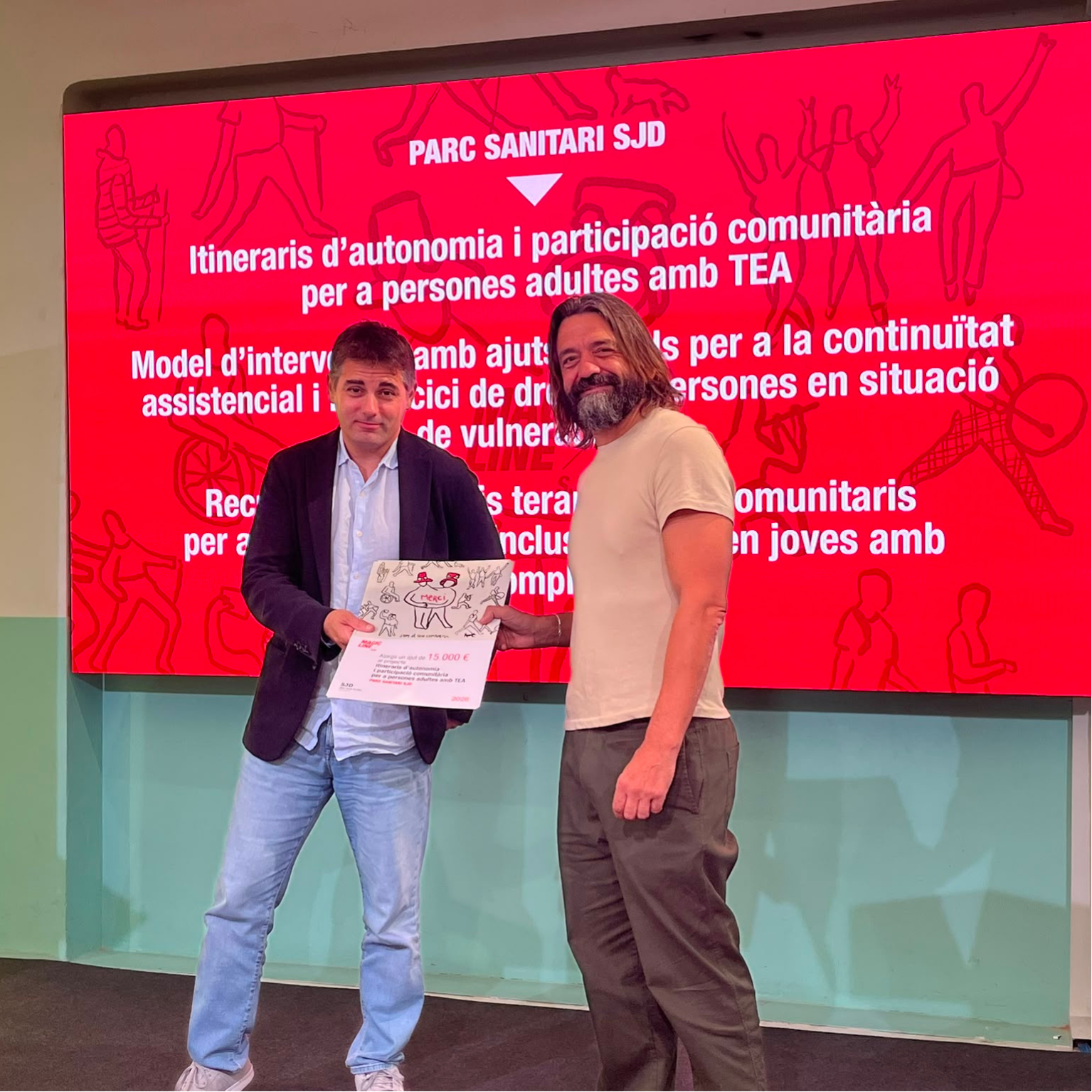 La Magic Line SJD contribueix a finançar quatre projectes promoguts pel Parc Sanitari