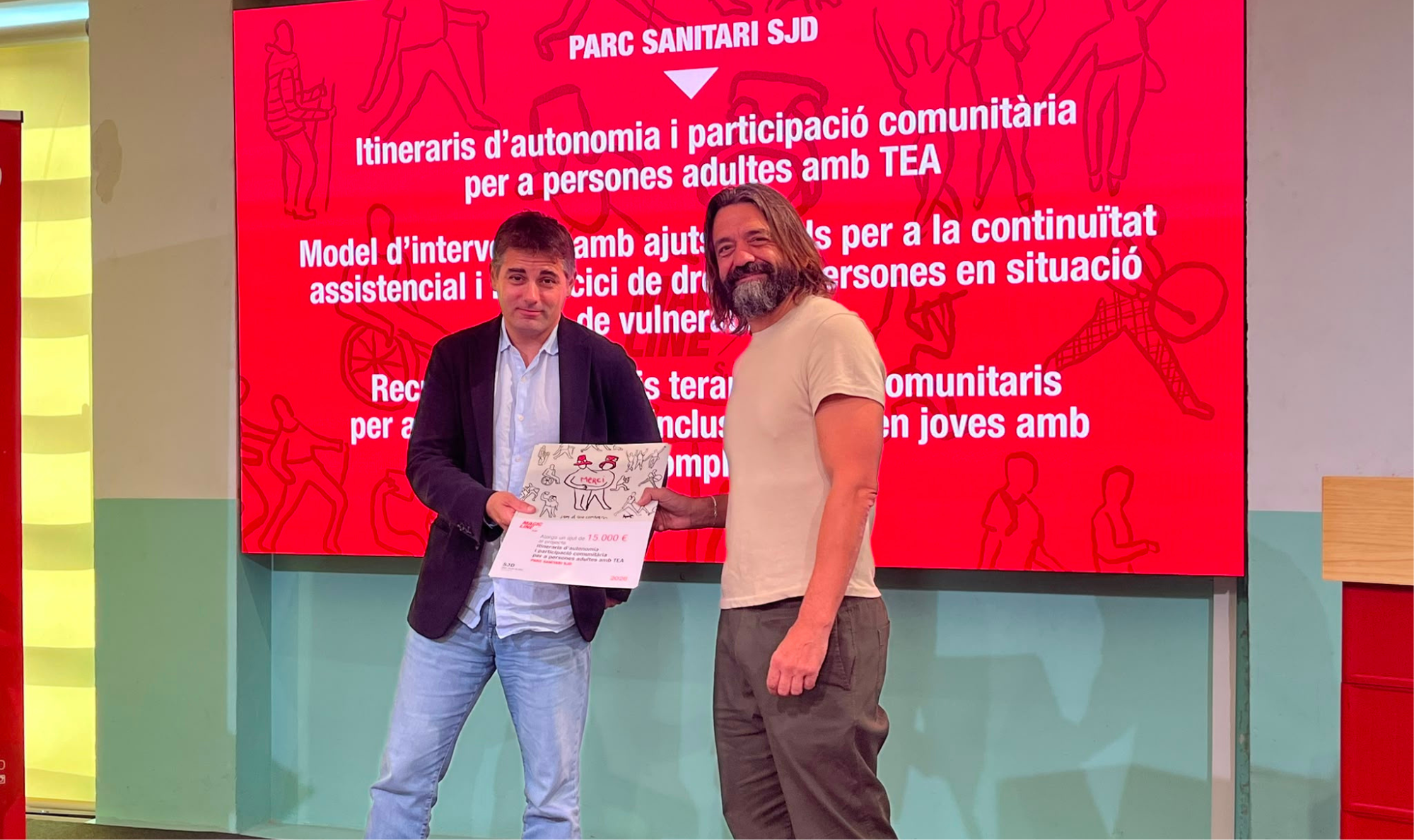 La Magic Line SJD contribueix a finançar quatre projectes promoguts pel Parc Sanitari